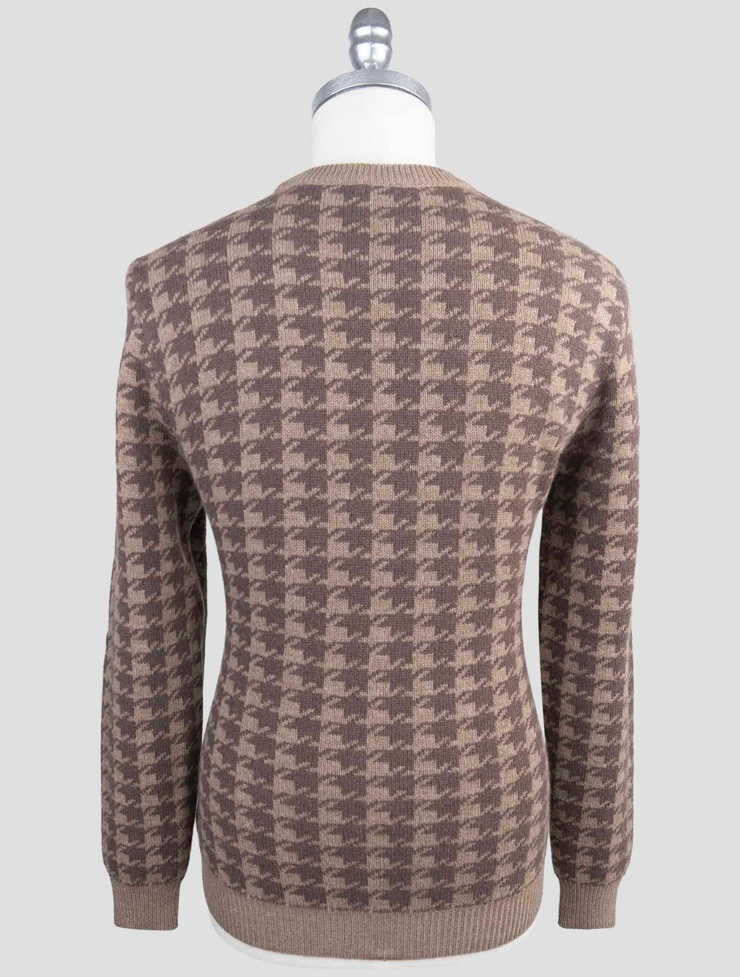 Kiton Brown Cashmere Sweater Crewneck