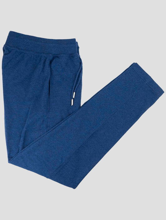 Kiton Blue Cashmere Jogging Pants