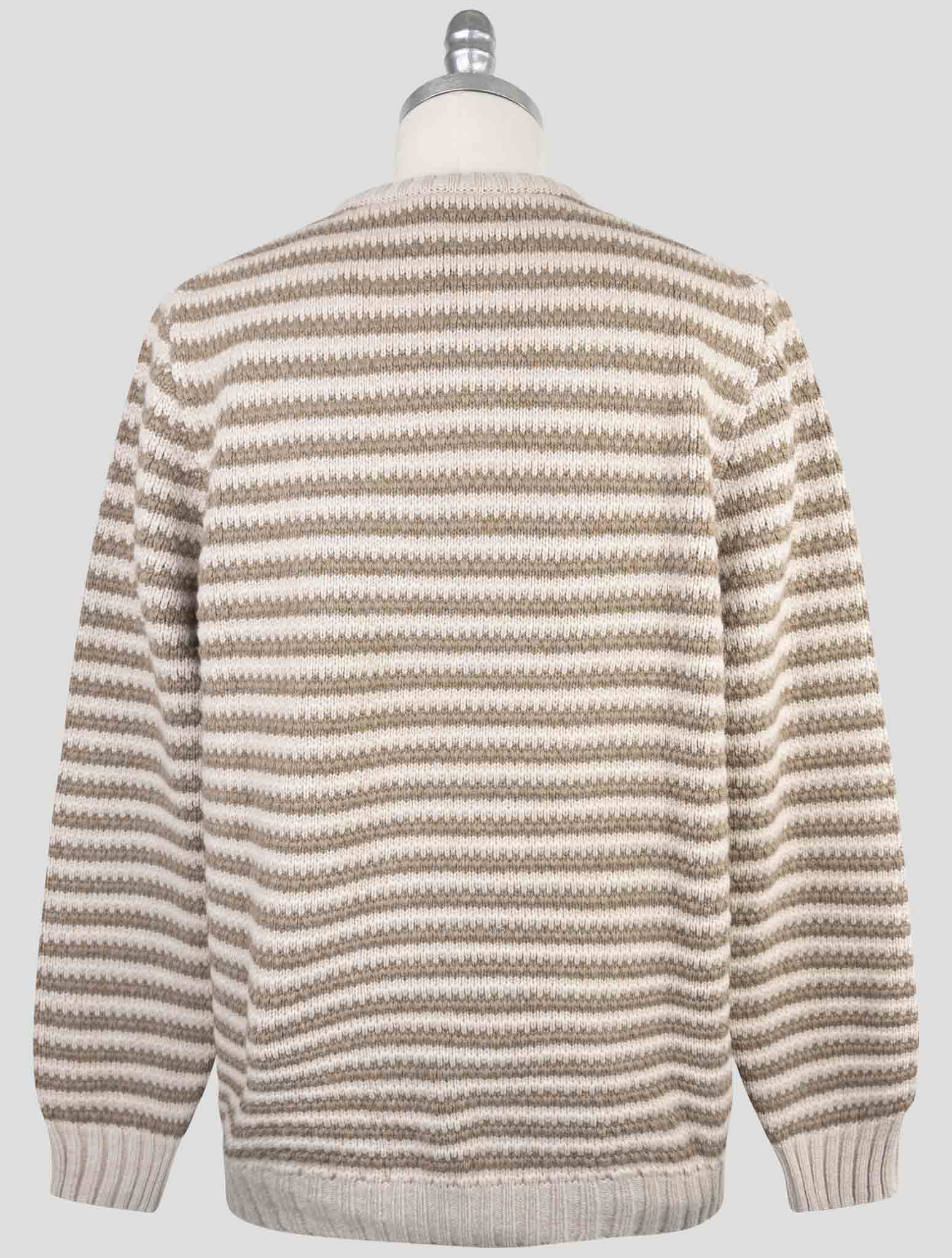 Kiton Brown Cashmere Sweater Crewneck