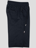 Kiton Blue Cotton Short Pant