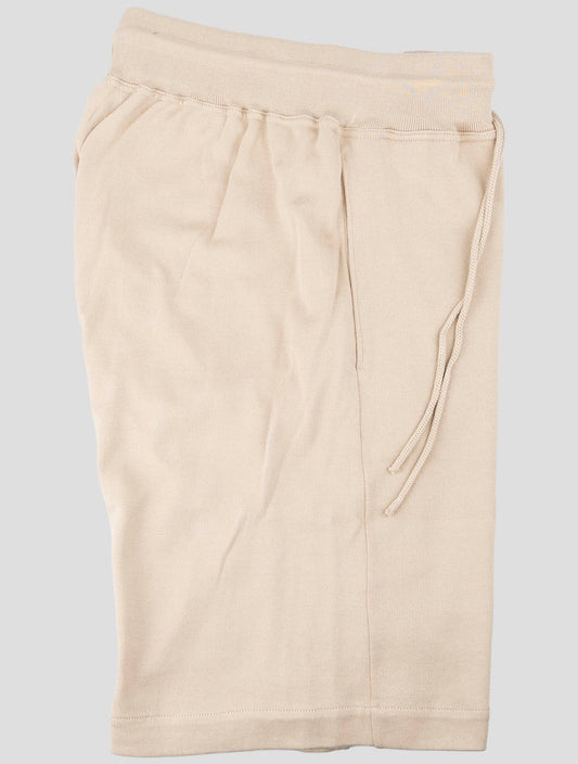 Kiton Brown Cotton Short Pant