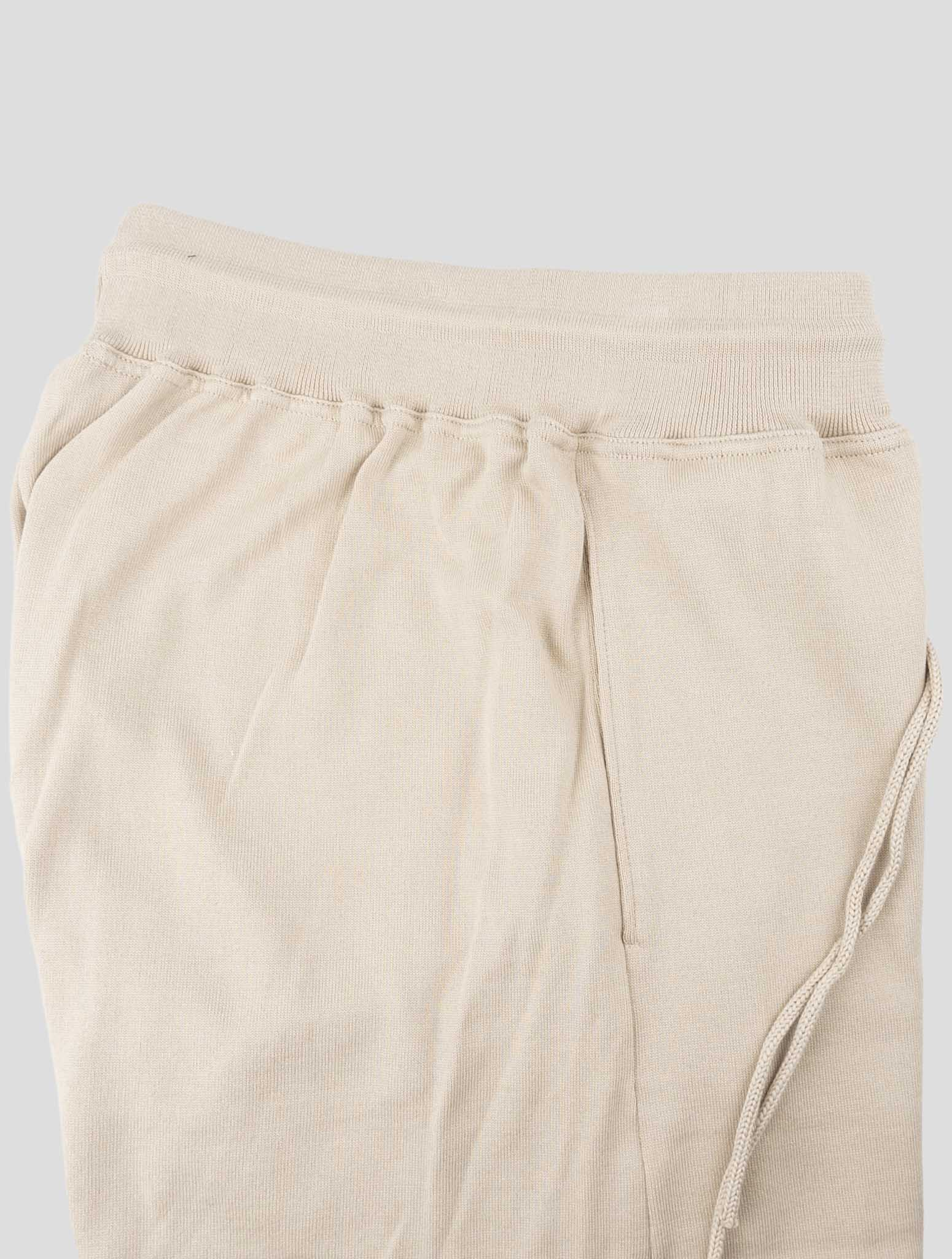Kiton Brown Cotton Short Pant