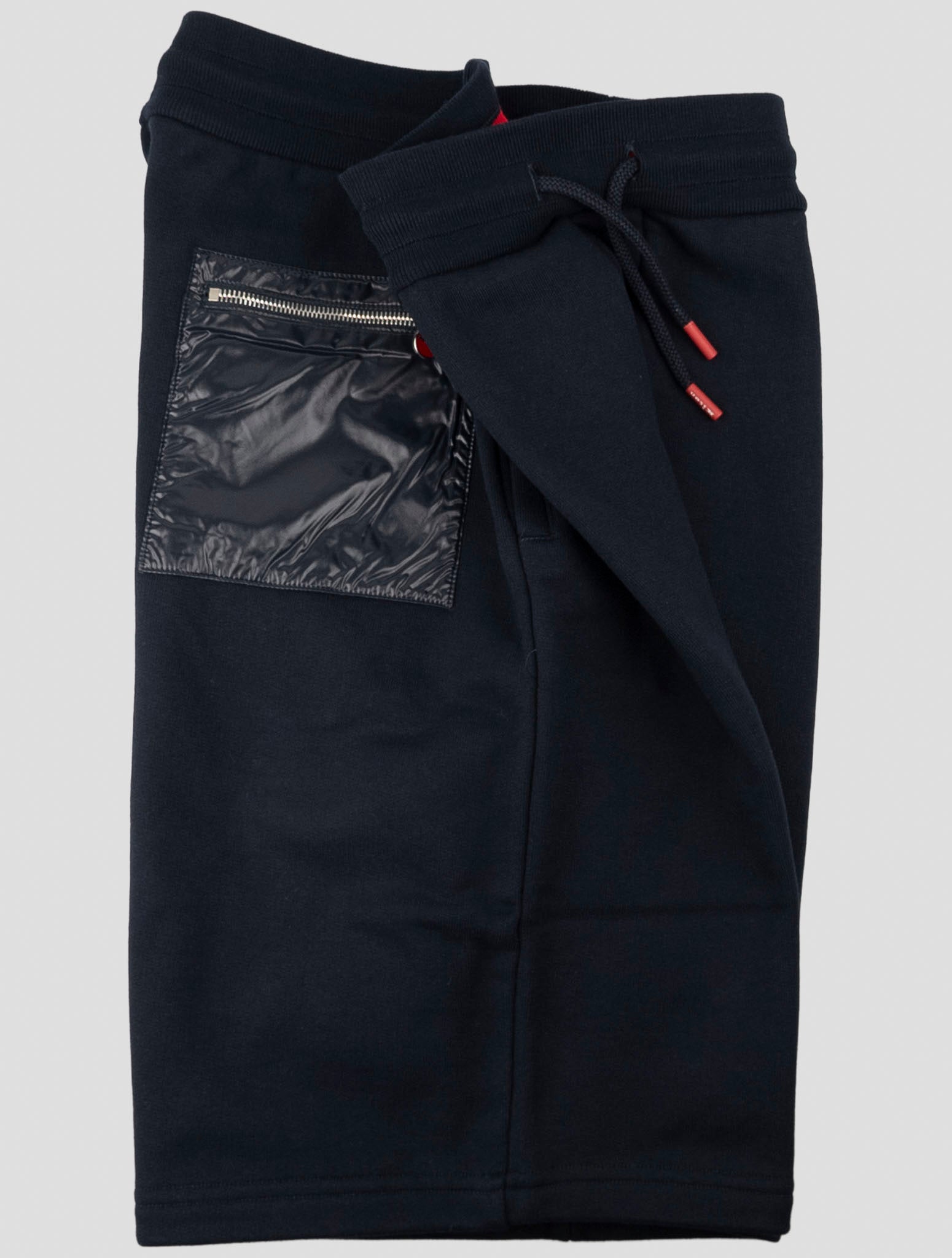 Kiton Blue Cotton Short Pant