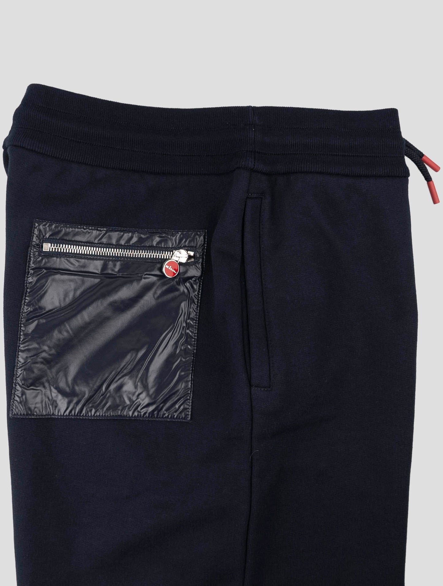 Kiton Blue Cotton Short Pant