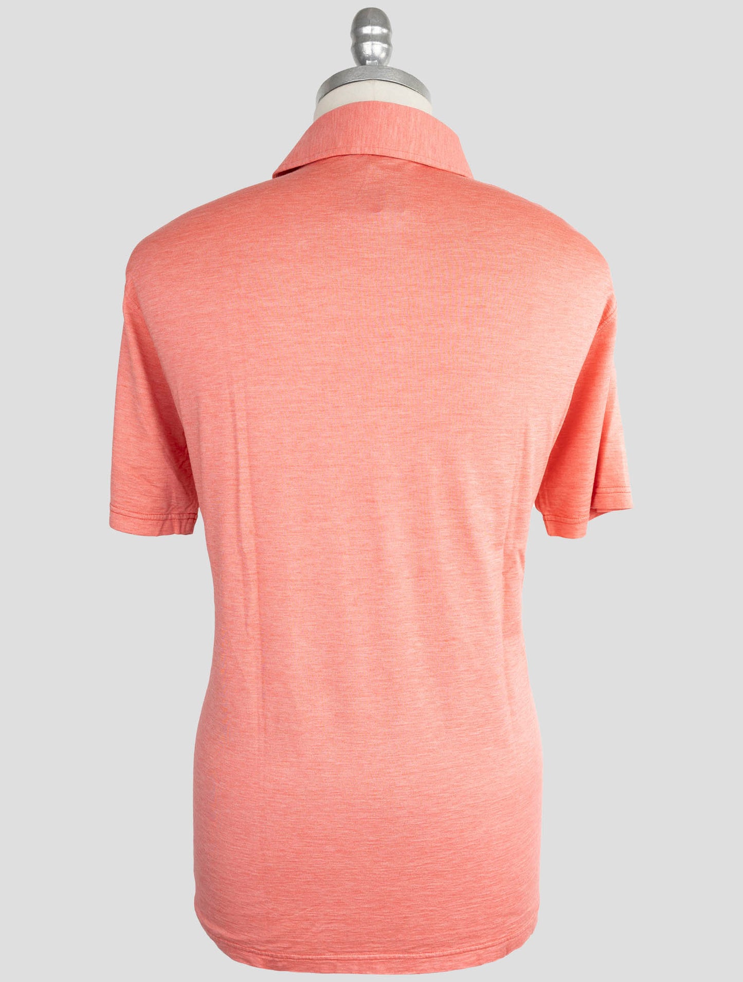 Kiton Pink Silk Cotton Polo