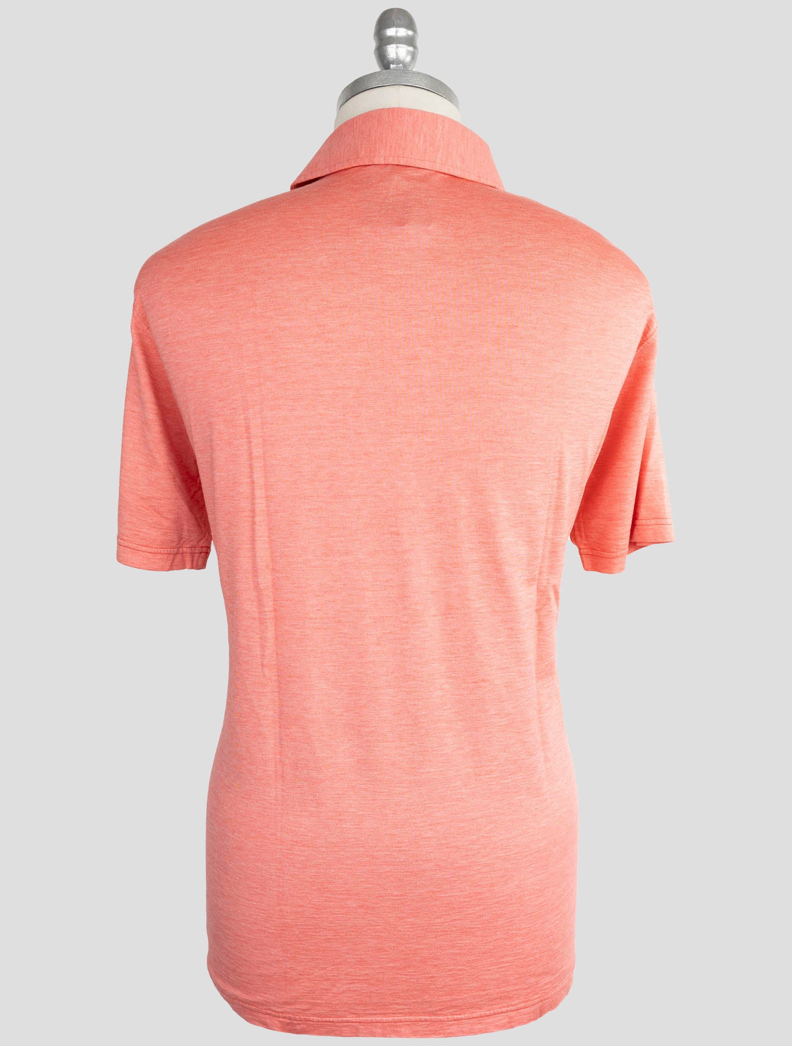 Kiton Pink Silk Cotton Polo