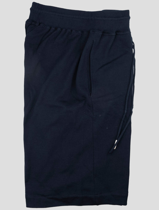 Kiton Blue Cotton Short Pants