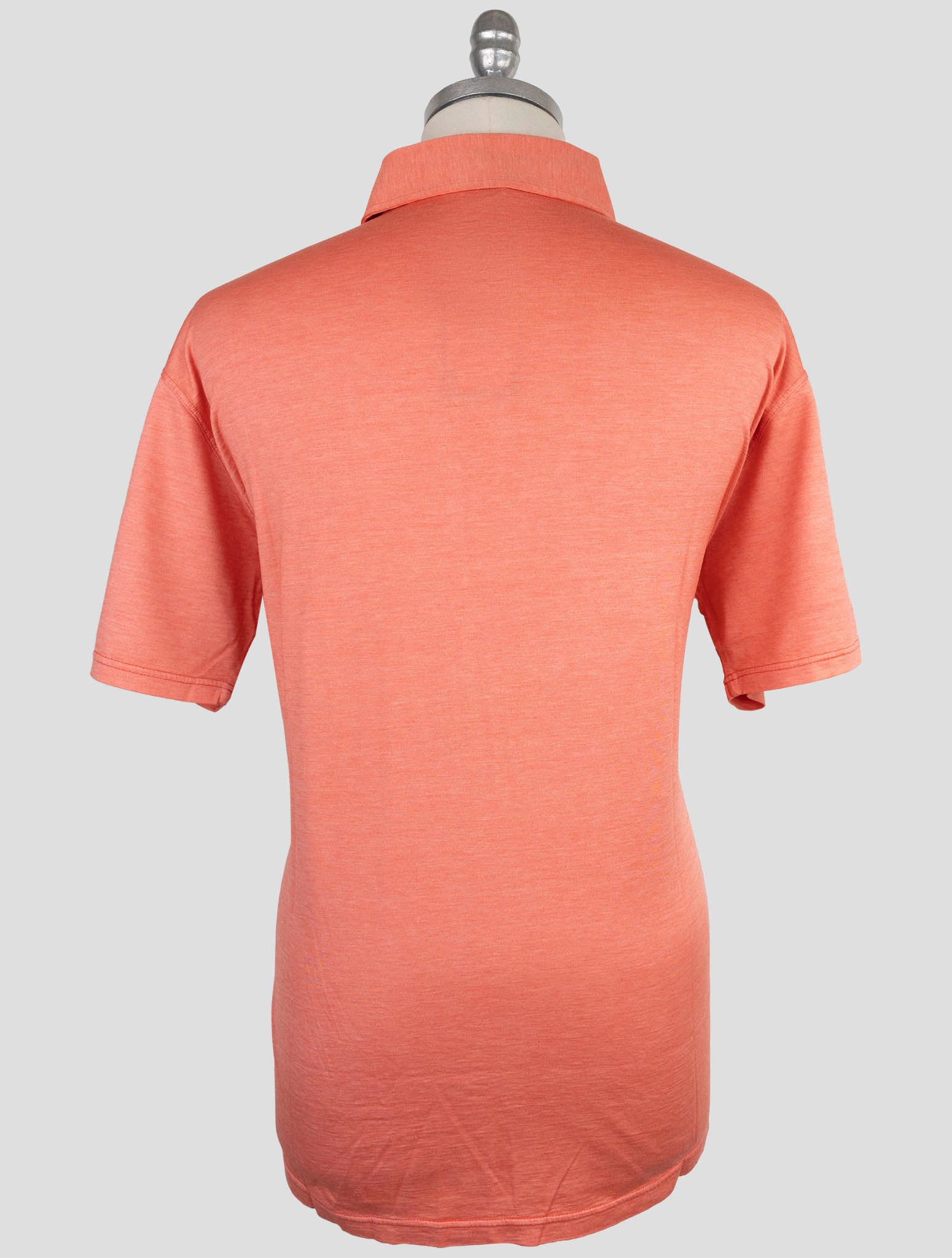 Kiton Pink Silk Cotton Polo