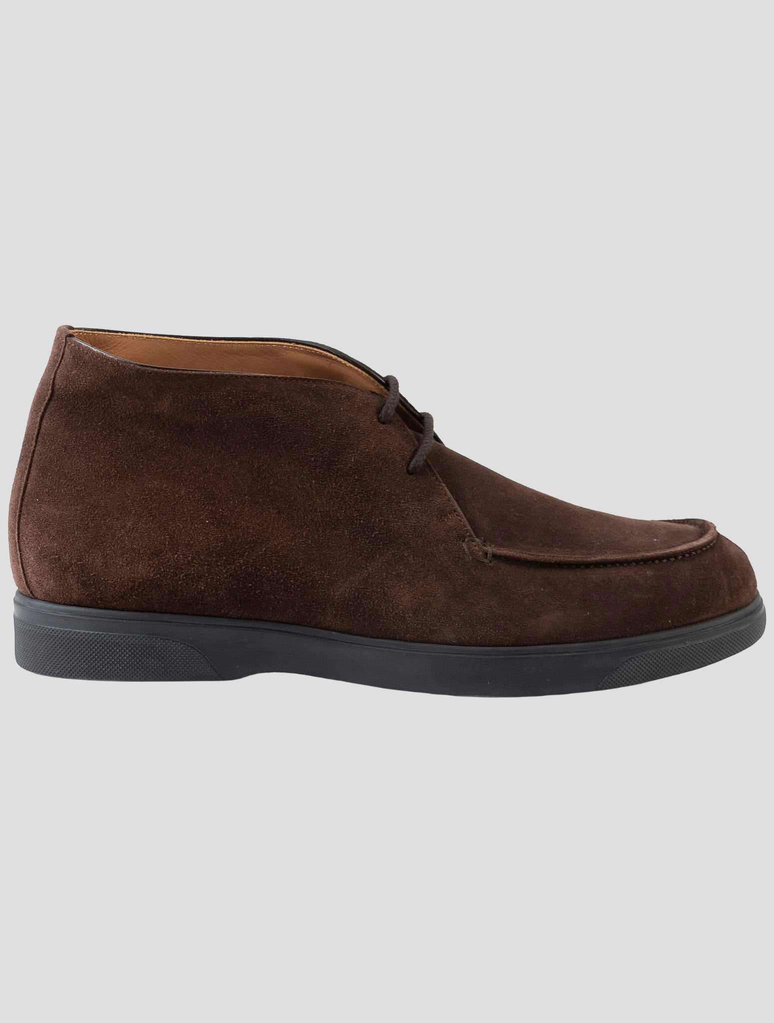 Kiton Brown Leather Suede Dress Shoes