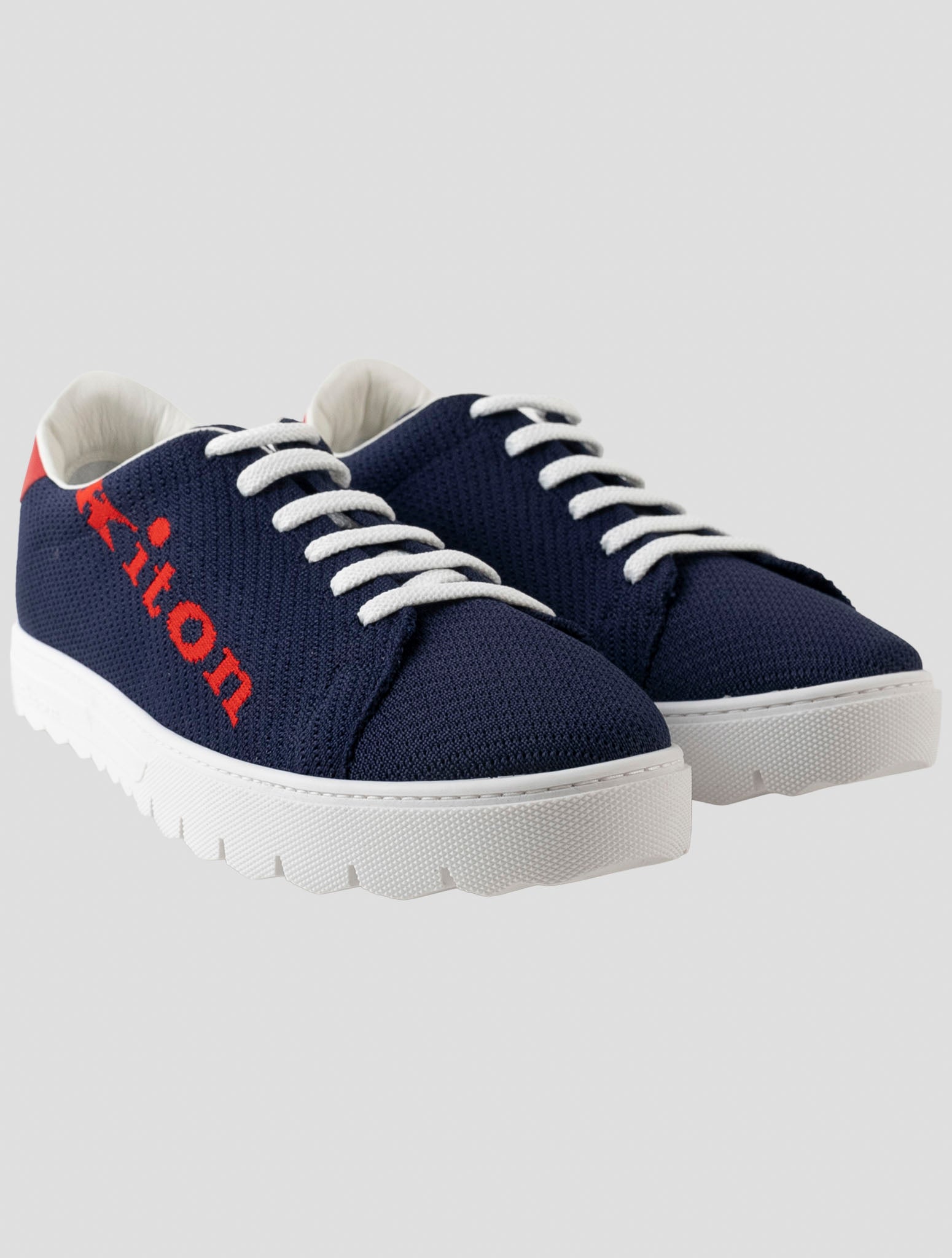 Kiton Blue Pl Pa Sneakers