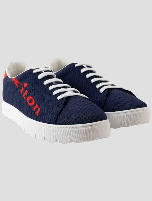 Kiton Blue Pl Pa Sneakers