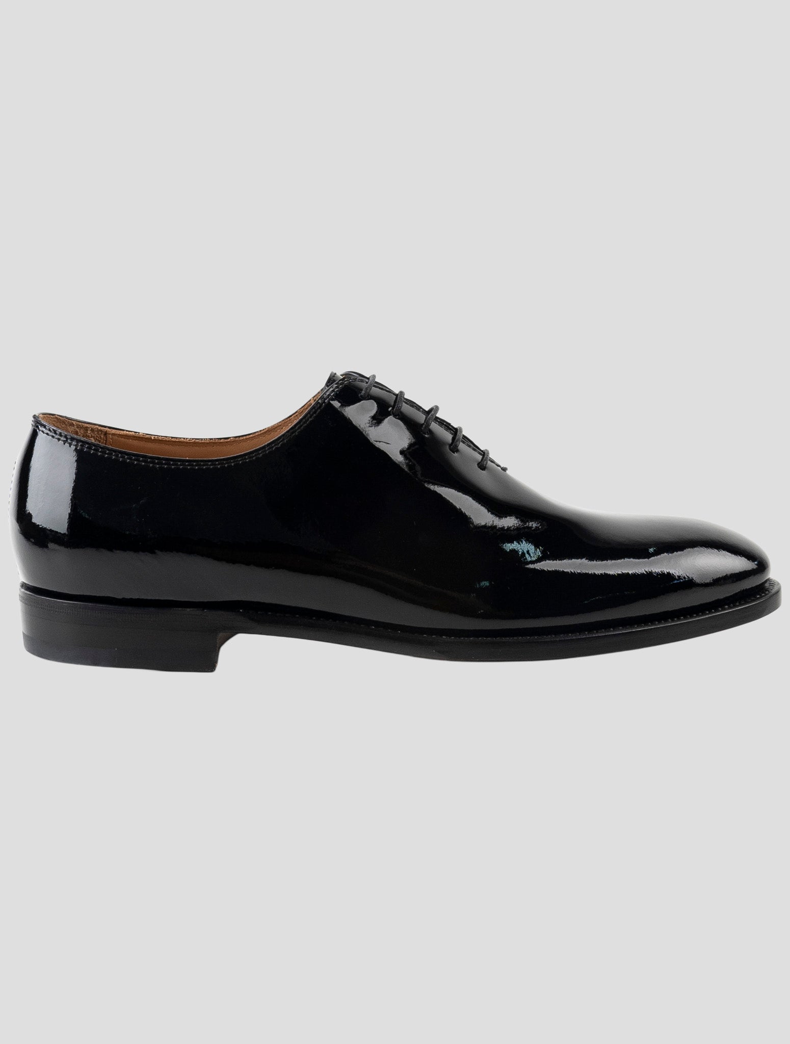 Kiton Black Leather Dress Shoes