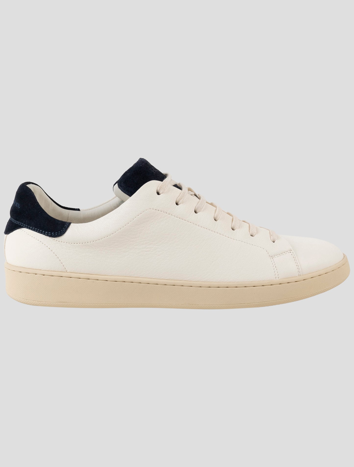 Kiton White Leather  Sneakers