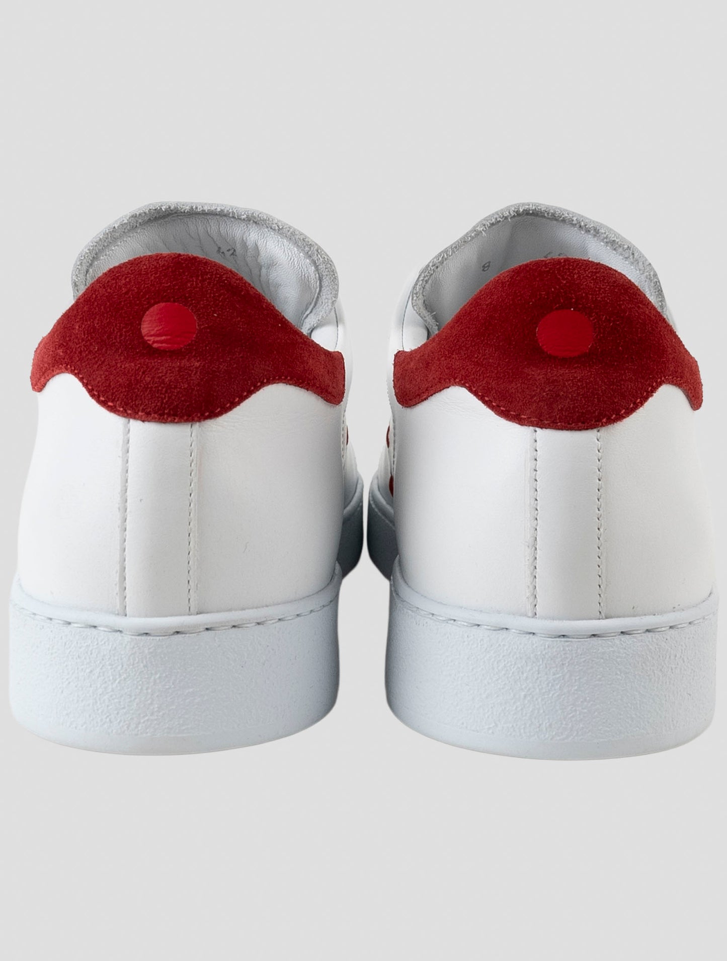 Kiton White Leather Sneakers