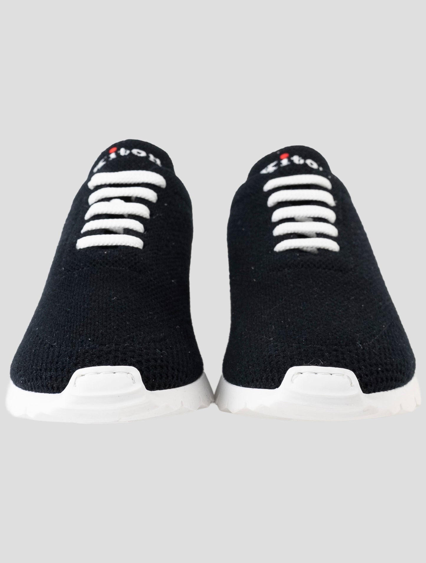 Kiton Blue Cashmere Sneakers