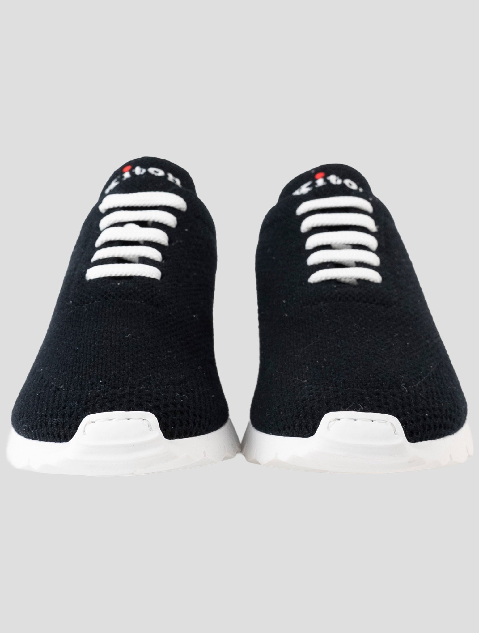 Kiton Blue Cashmere Sneakers