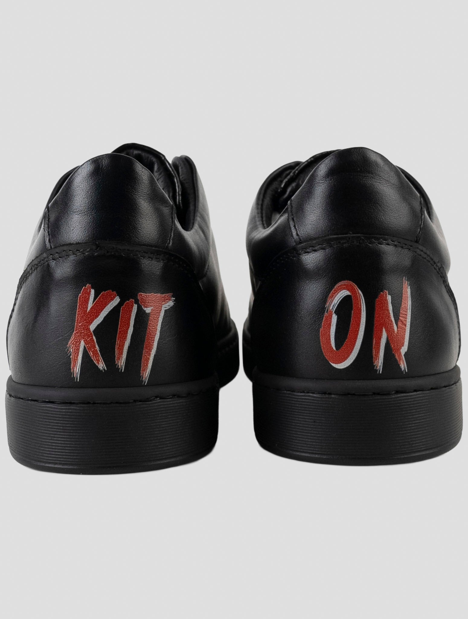 Kiton beige Leather Crocodile Leather Sneakers