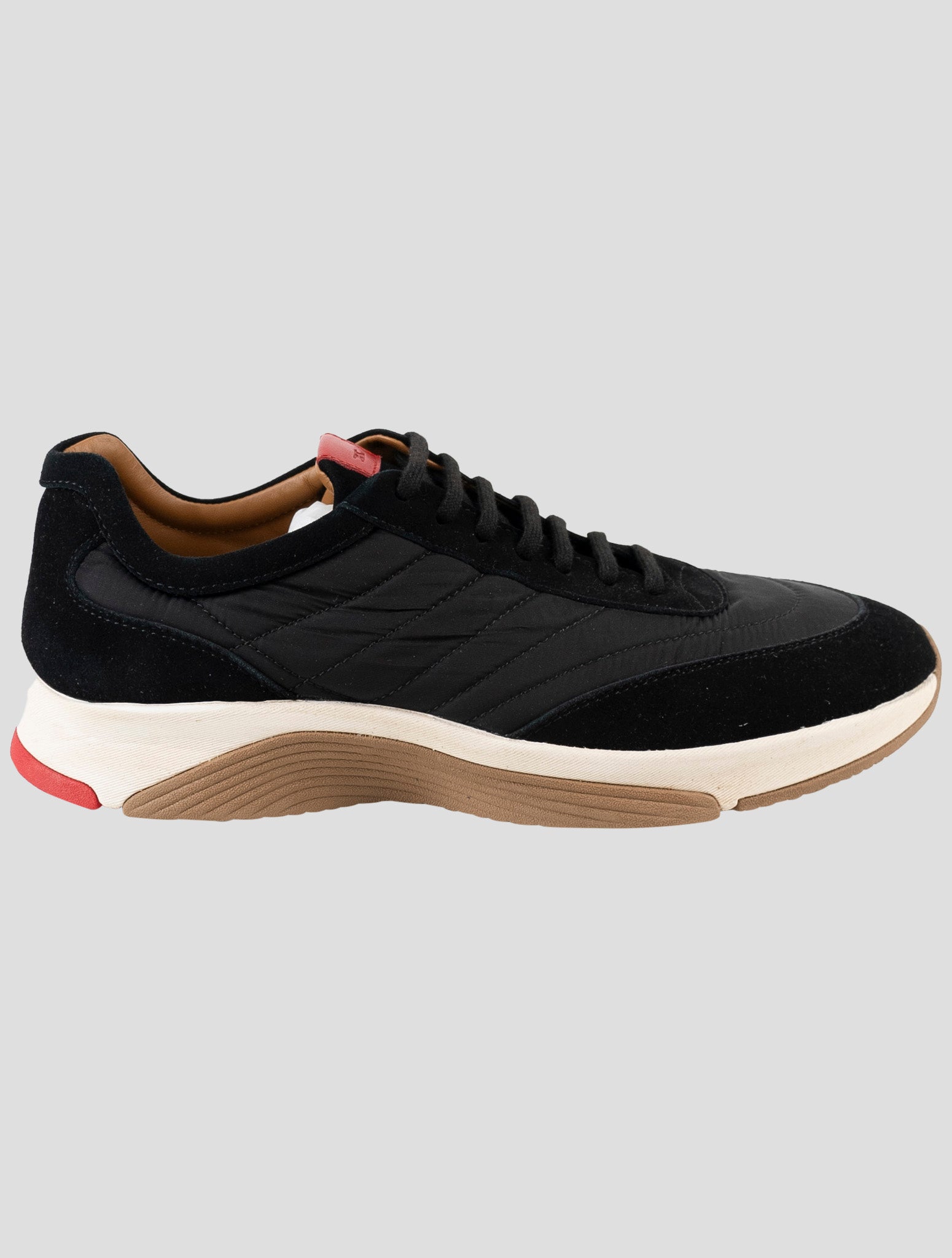 Kiton Black Pa Pu Sneakers