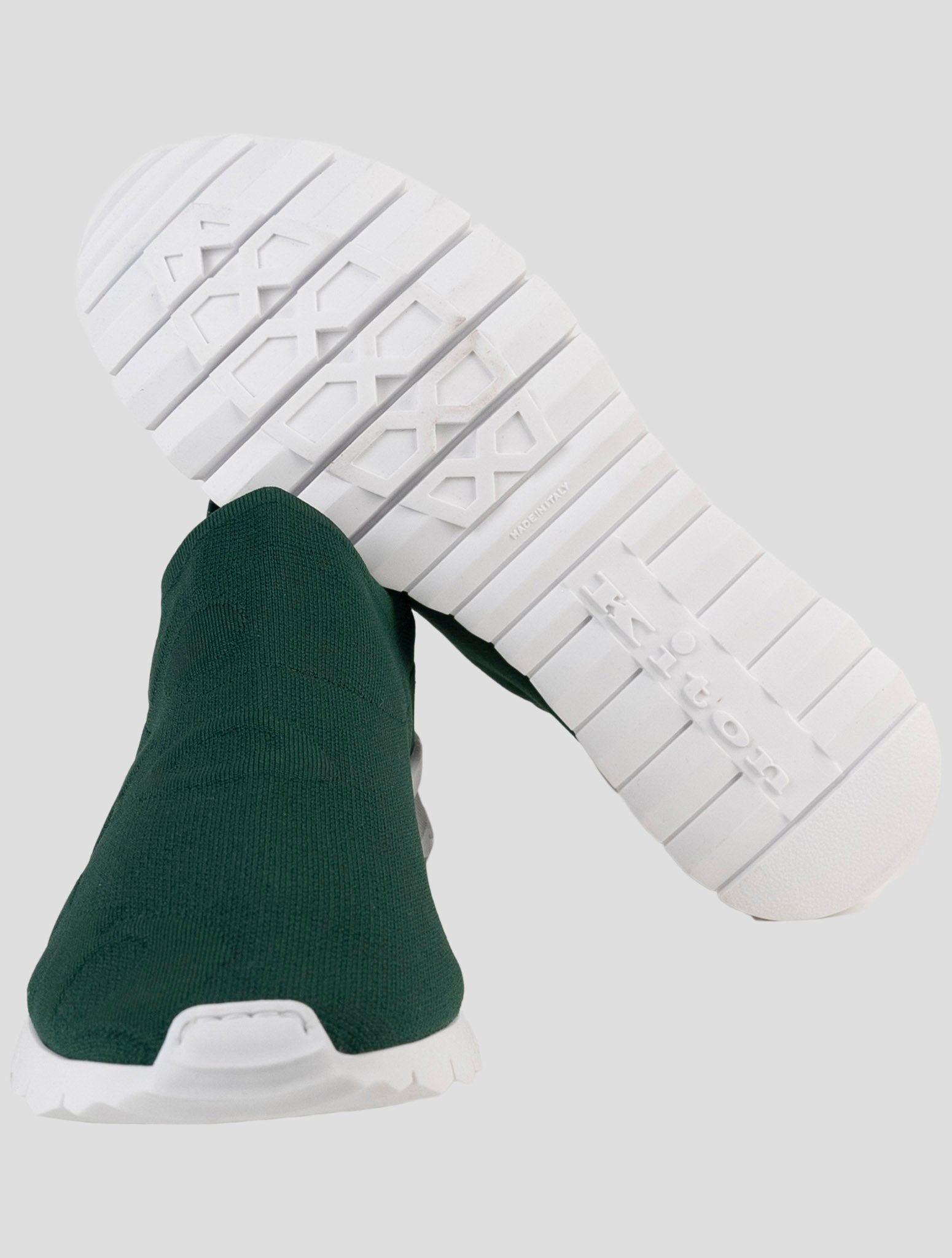 Kiton Green Pl Ea Sneakers