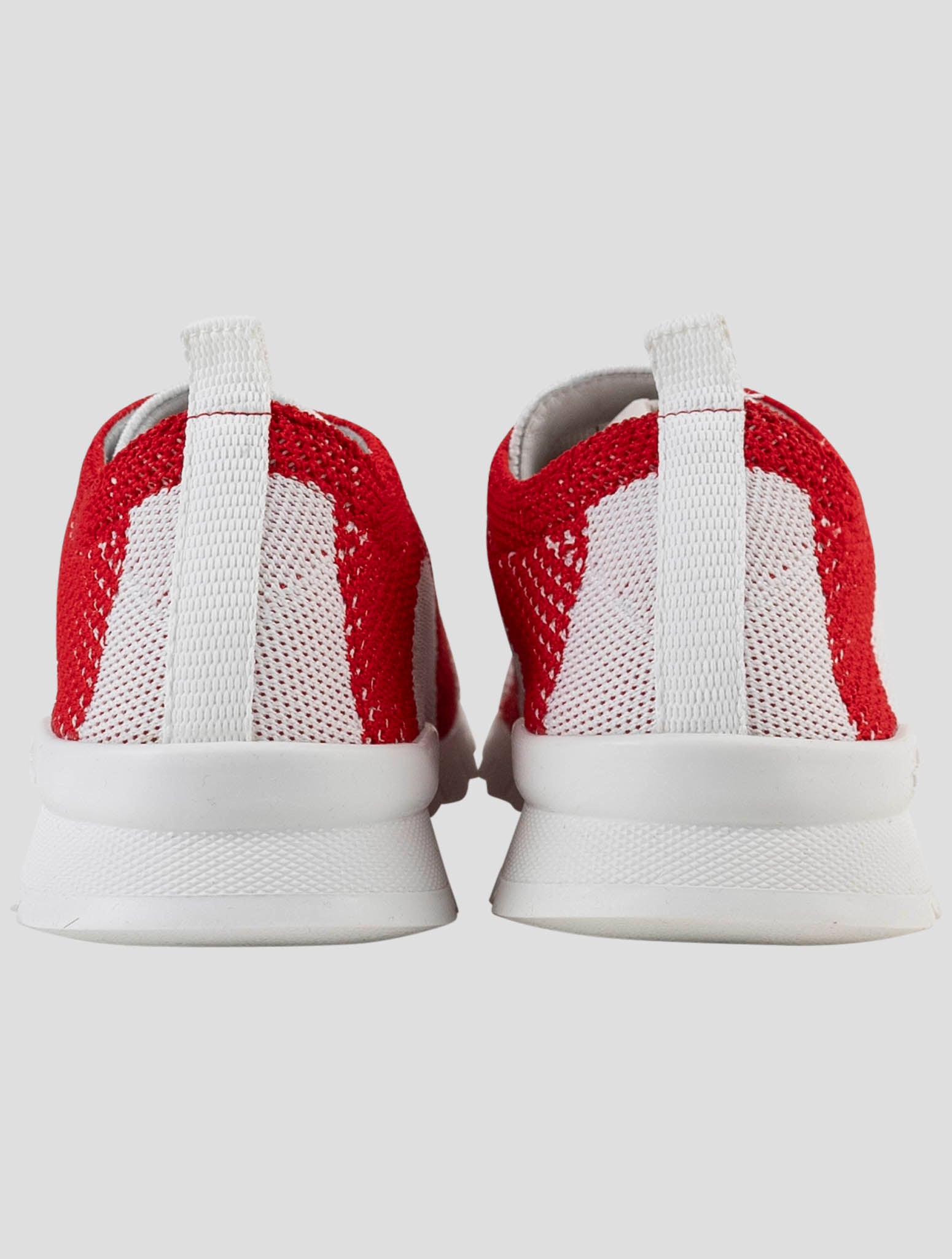 Kiton Red Cotton Ea Sneakers
