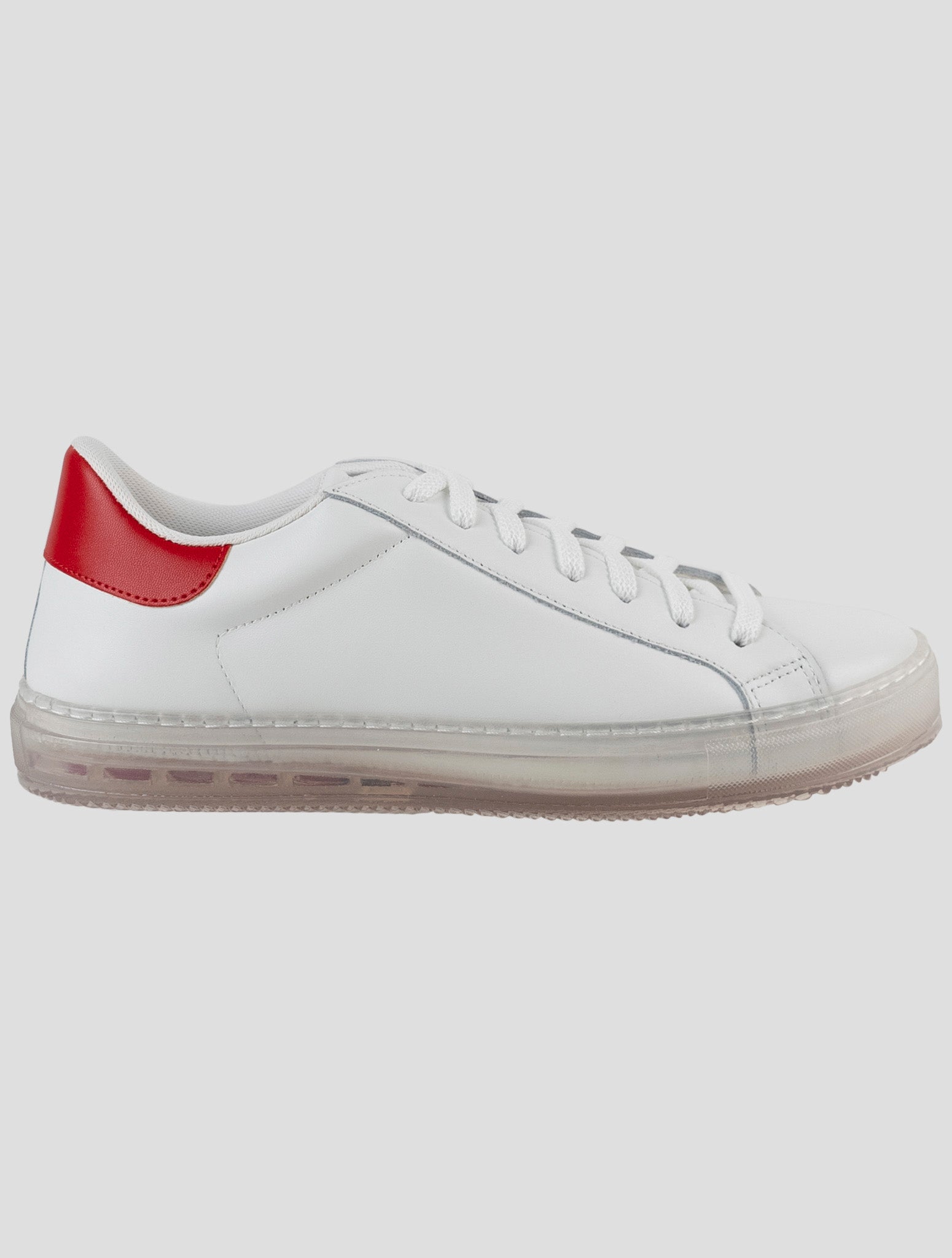 Kiton White Leather Sneakers
