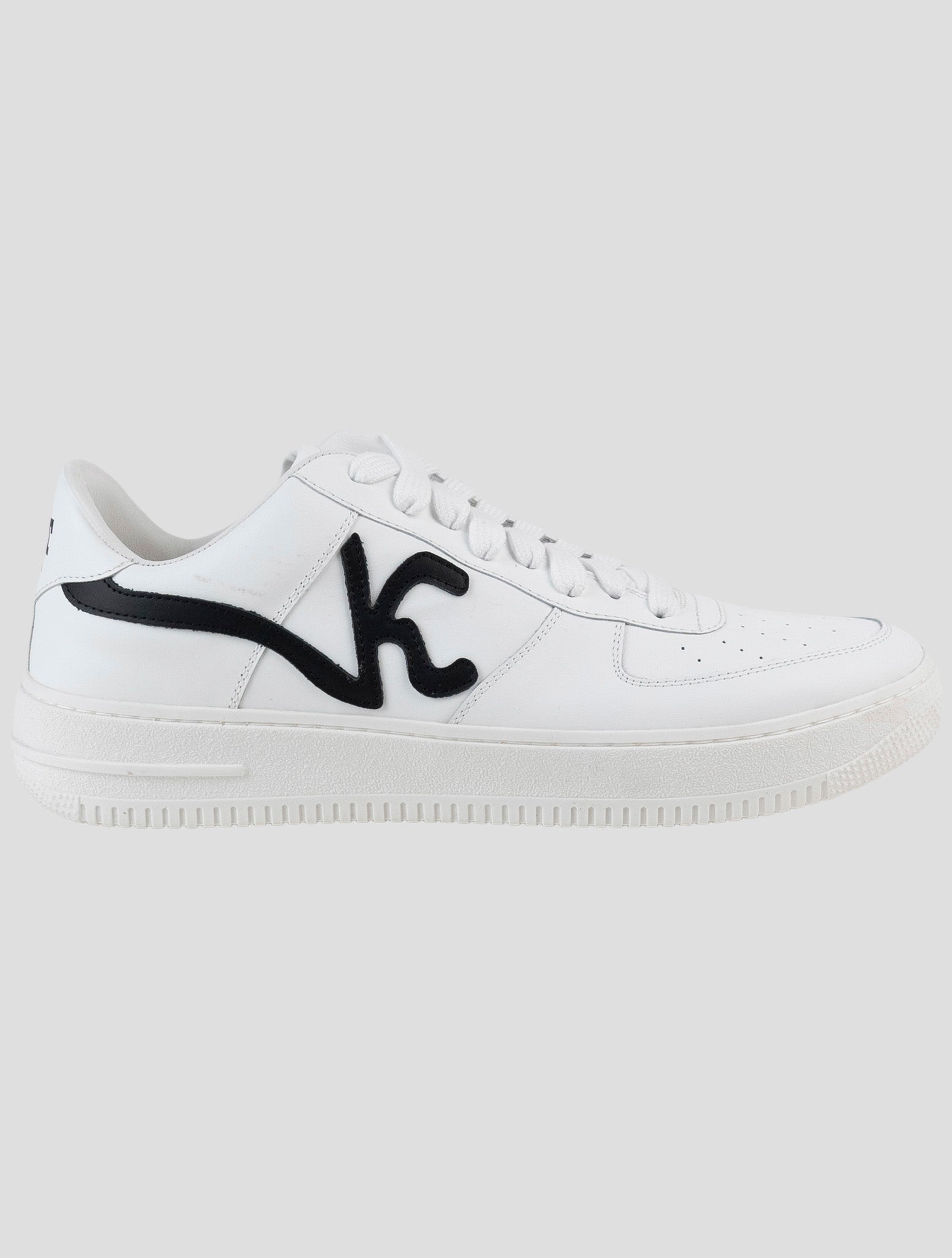 Kiton White Leather Sneakers