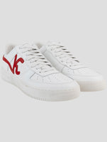 Kiton White Leather Sneakers