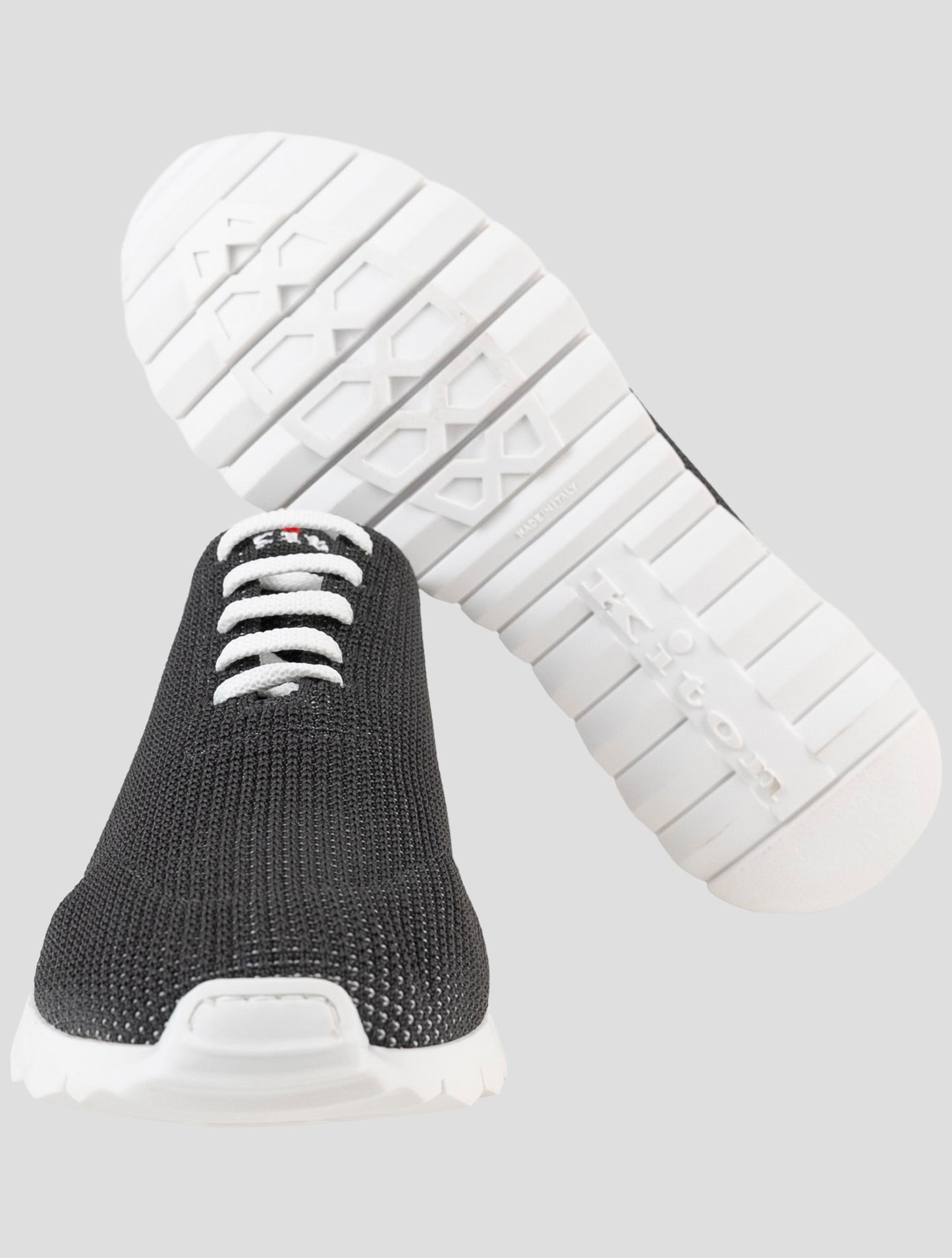 Kiton Gray Pl Pa Sneakers