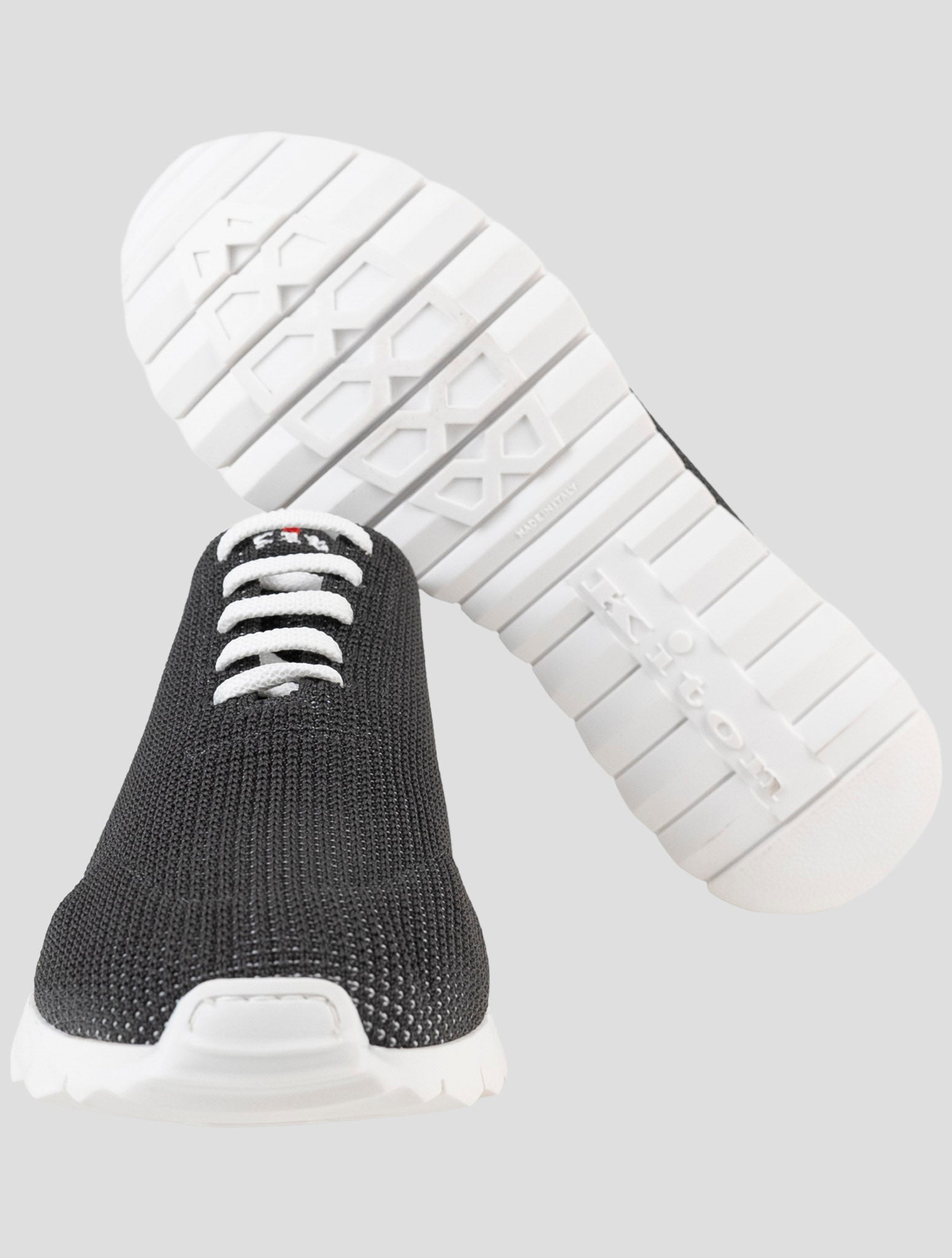 Kiton Gray Pl Pa Sneakers