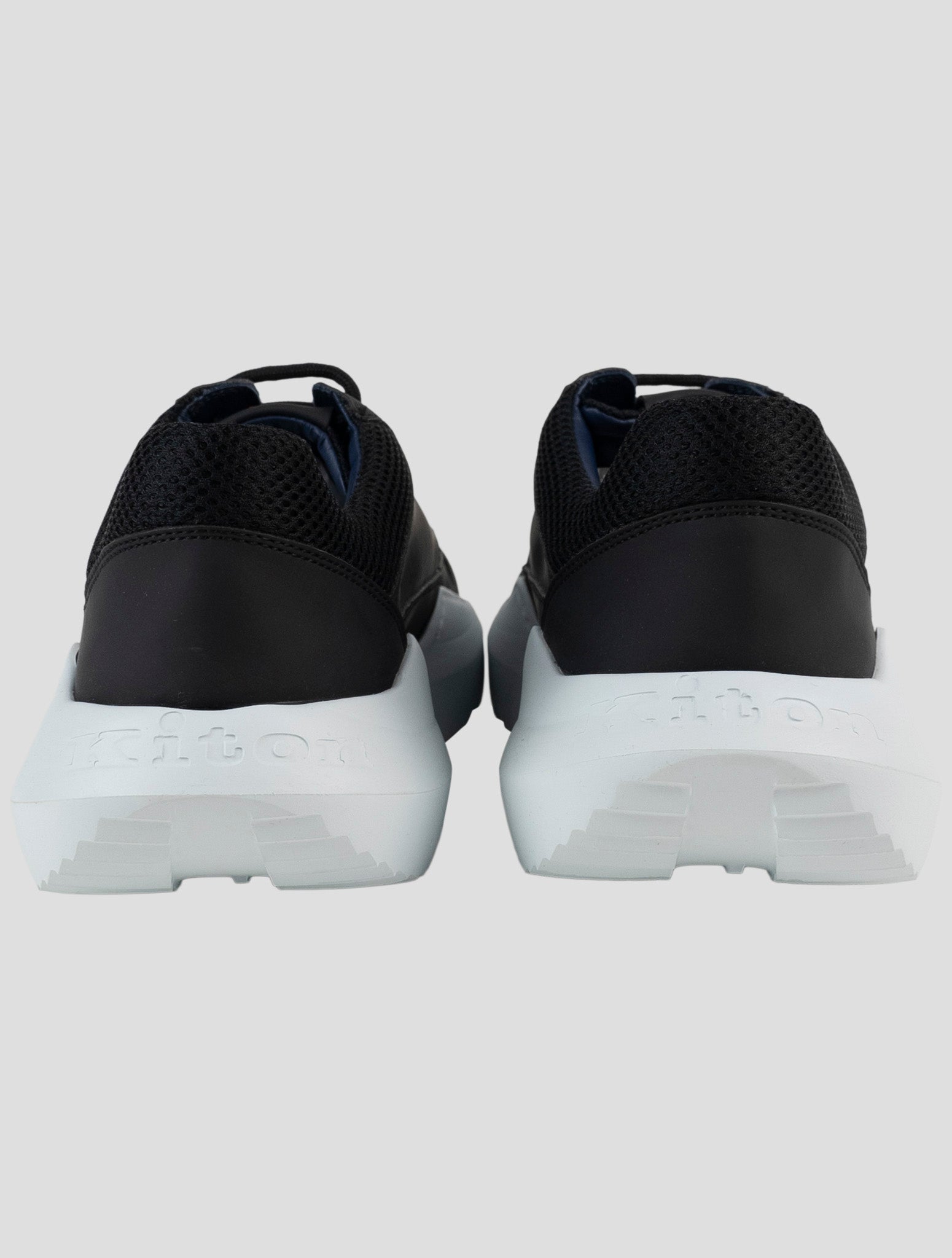 Kiton Black Pl Ea Plus One Sneakers