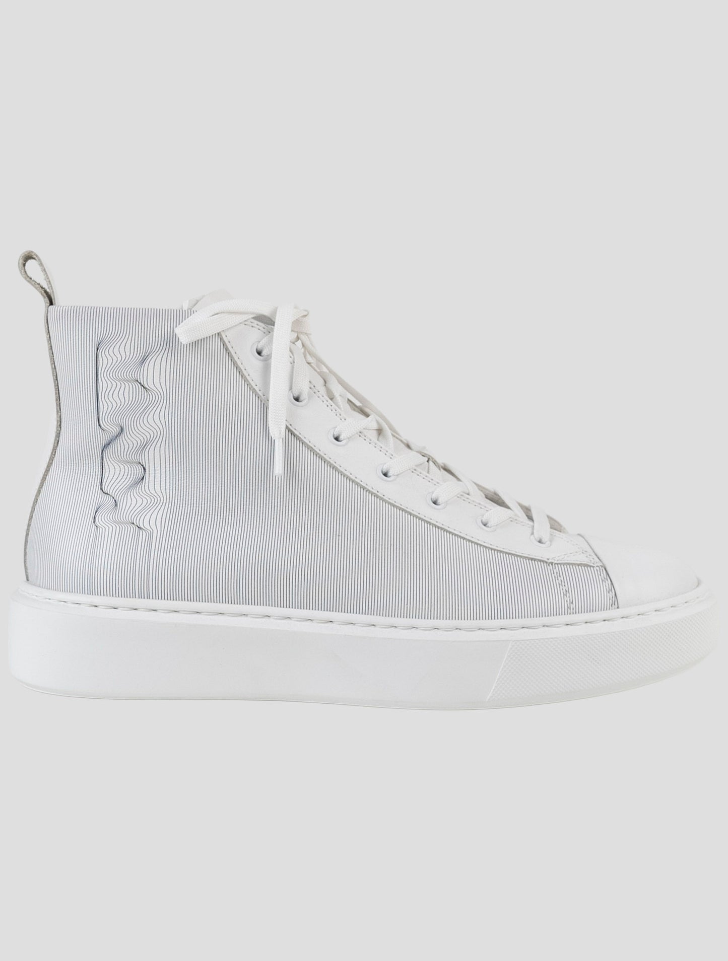 Kiton Knt White Leather Boots