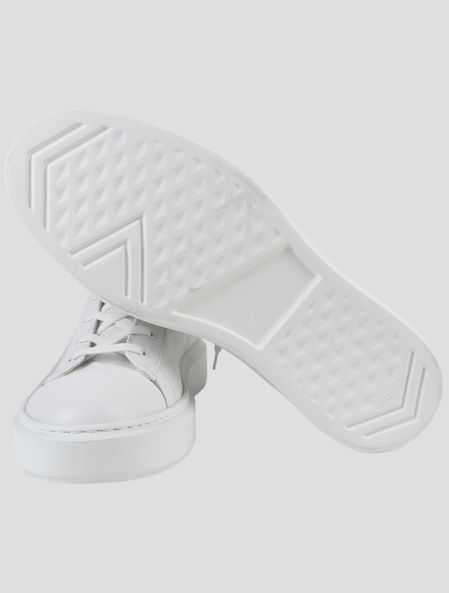Kiton Knt White Leather Boots