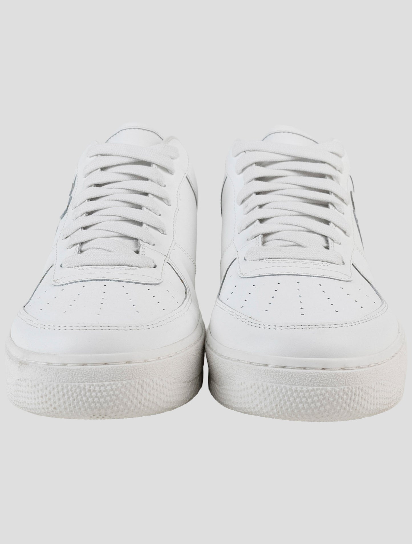 Kiton Knt White Leather Sneakers