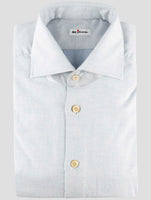 Kiton Gray Cotton Shirt