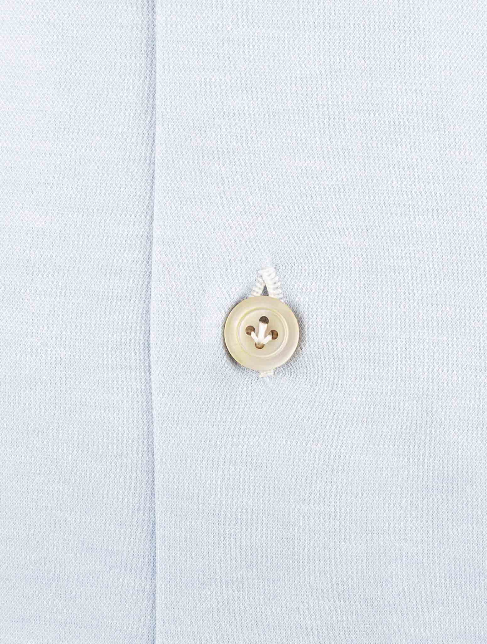 Kiton Light Blue Cotton Shirt