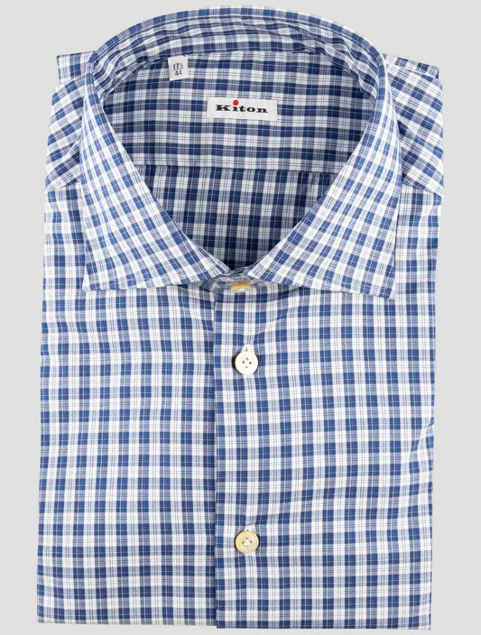 Kiton Multicolor Cotton Shirt