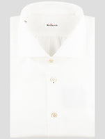 Kiton White Cotton Shirt