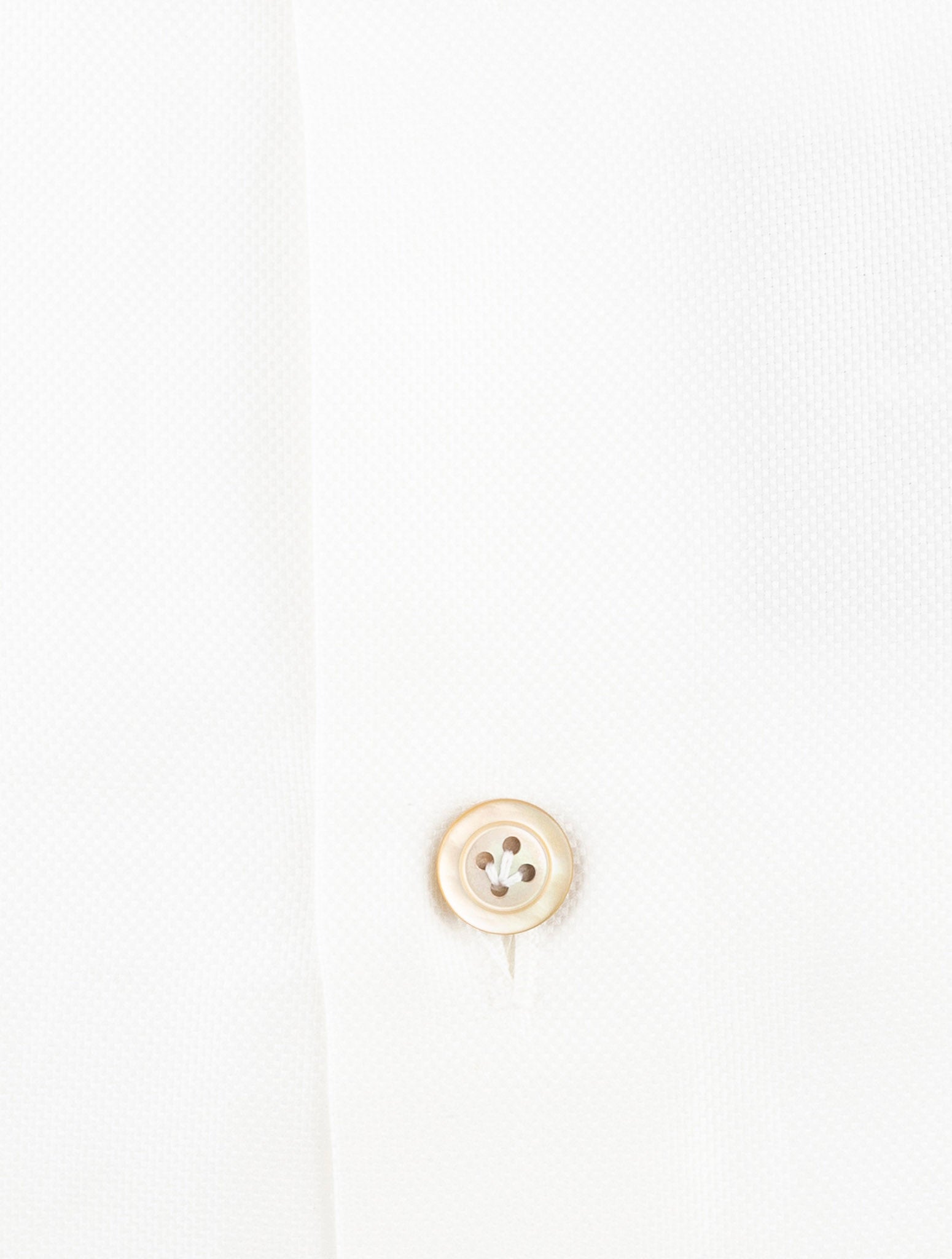 Kiton White Cotton Shirt