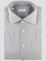 Kiton Gray Cotton Shirt