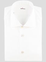 Kiton White Cotton Shirt