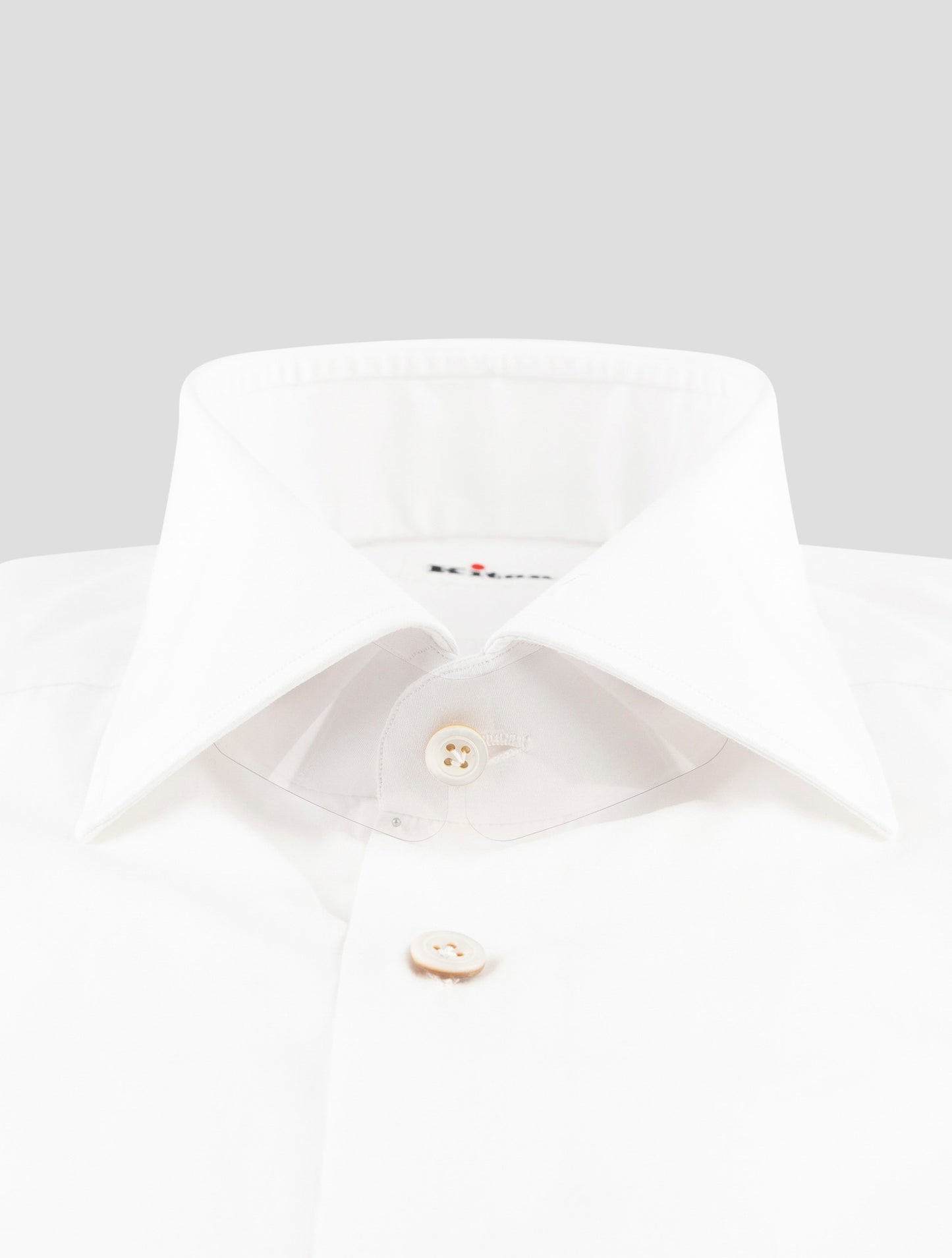 Kiton White Cotton Shirt