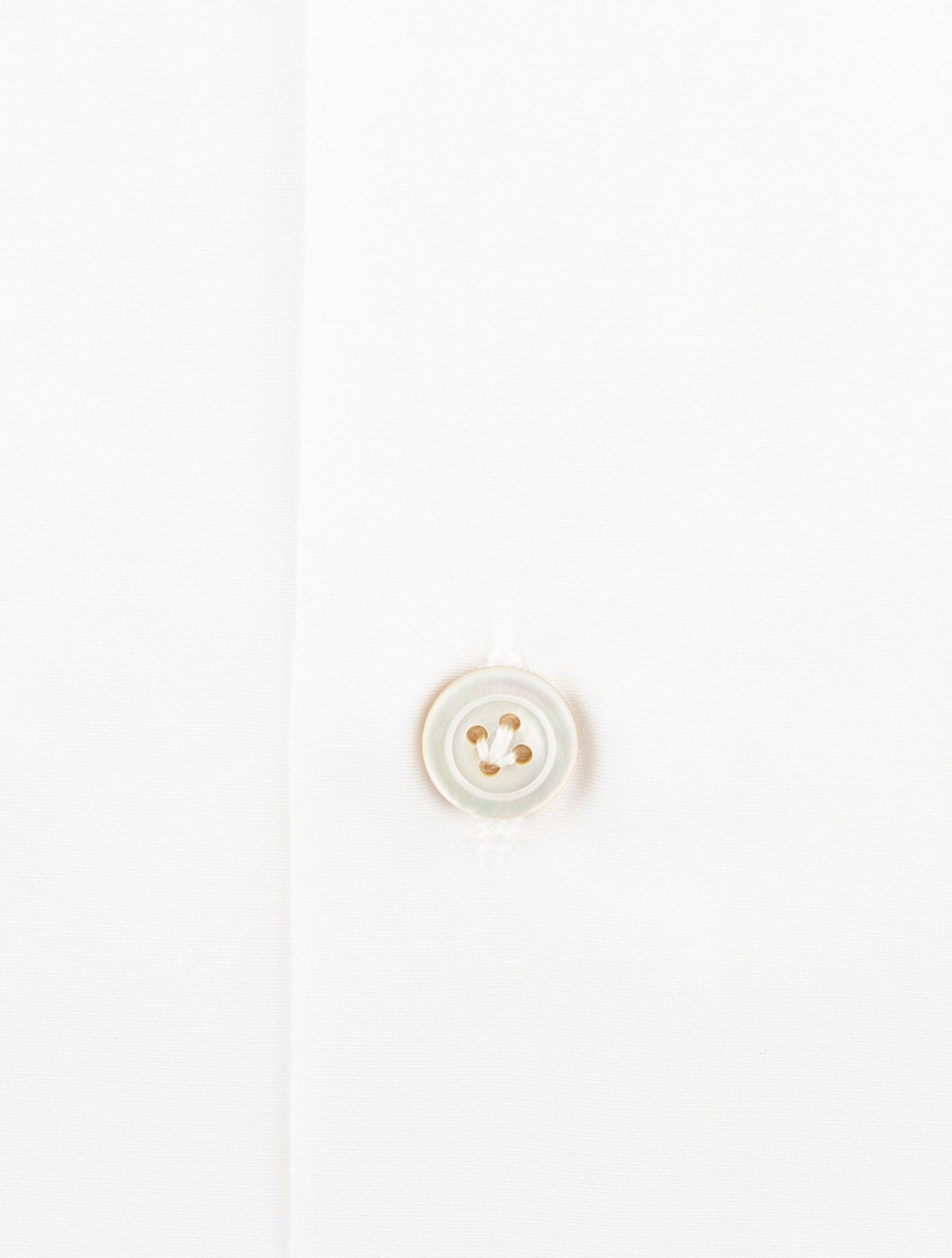 Kiton White Cotton Shirt