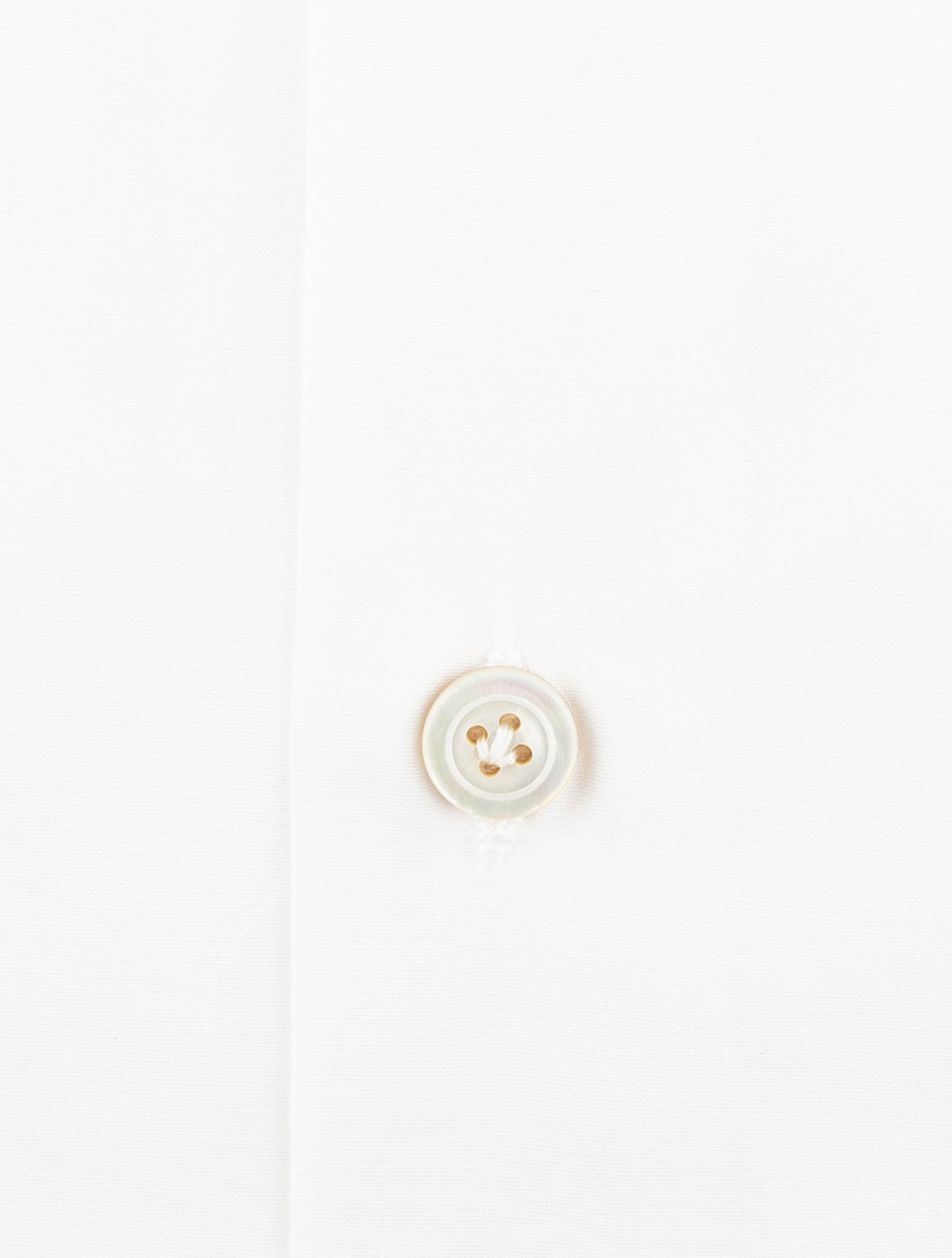 Kiton White Cotton Shirt