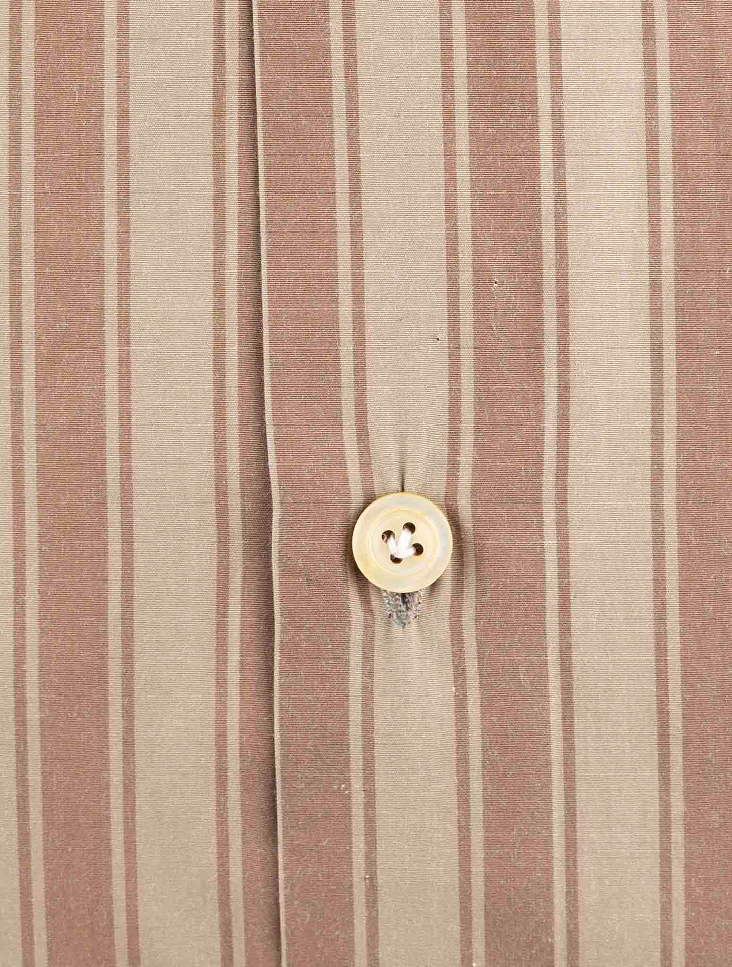 Kiton Brown Cotton Shirt