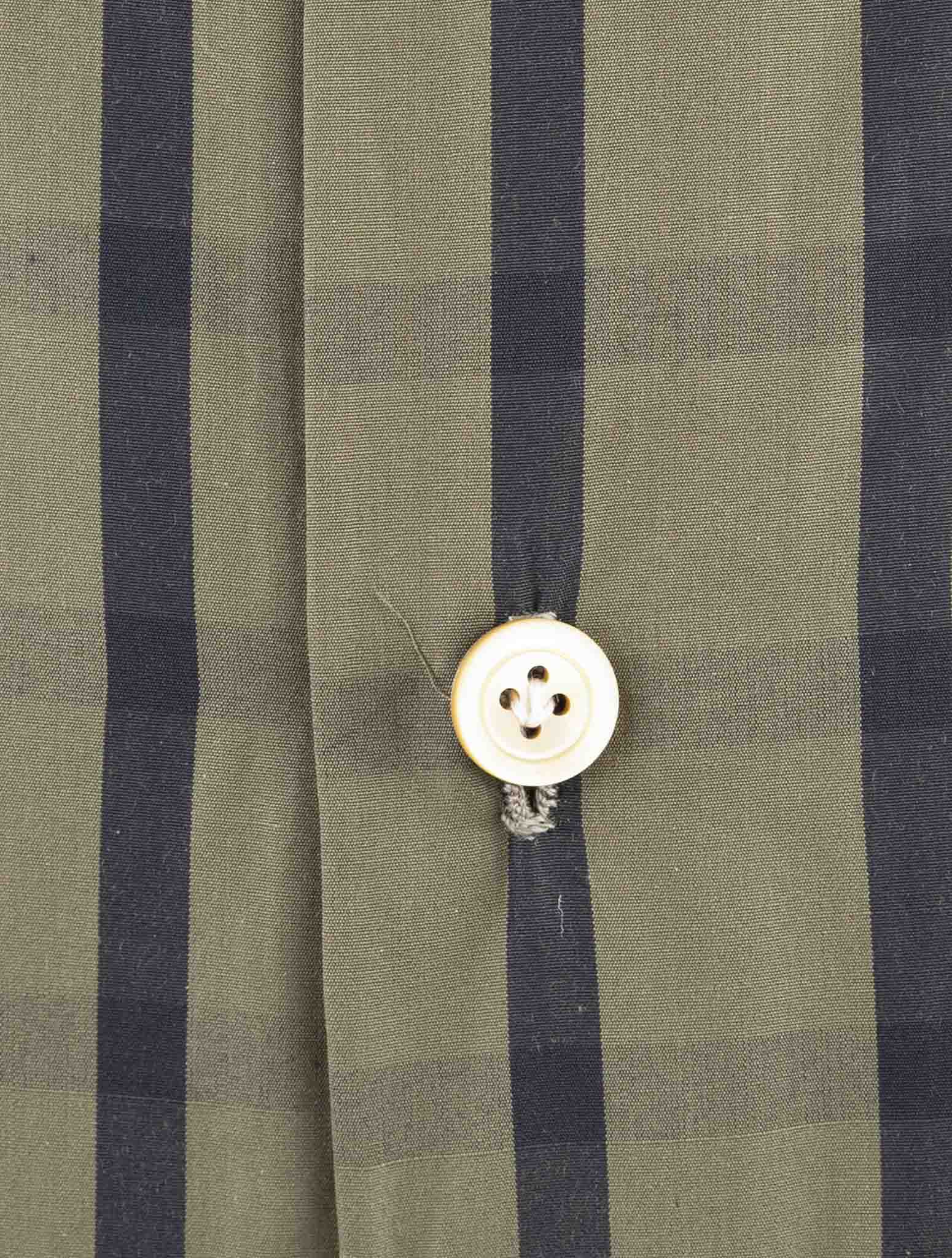 Kiton Blue Red Cotton Shirt