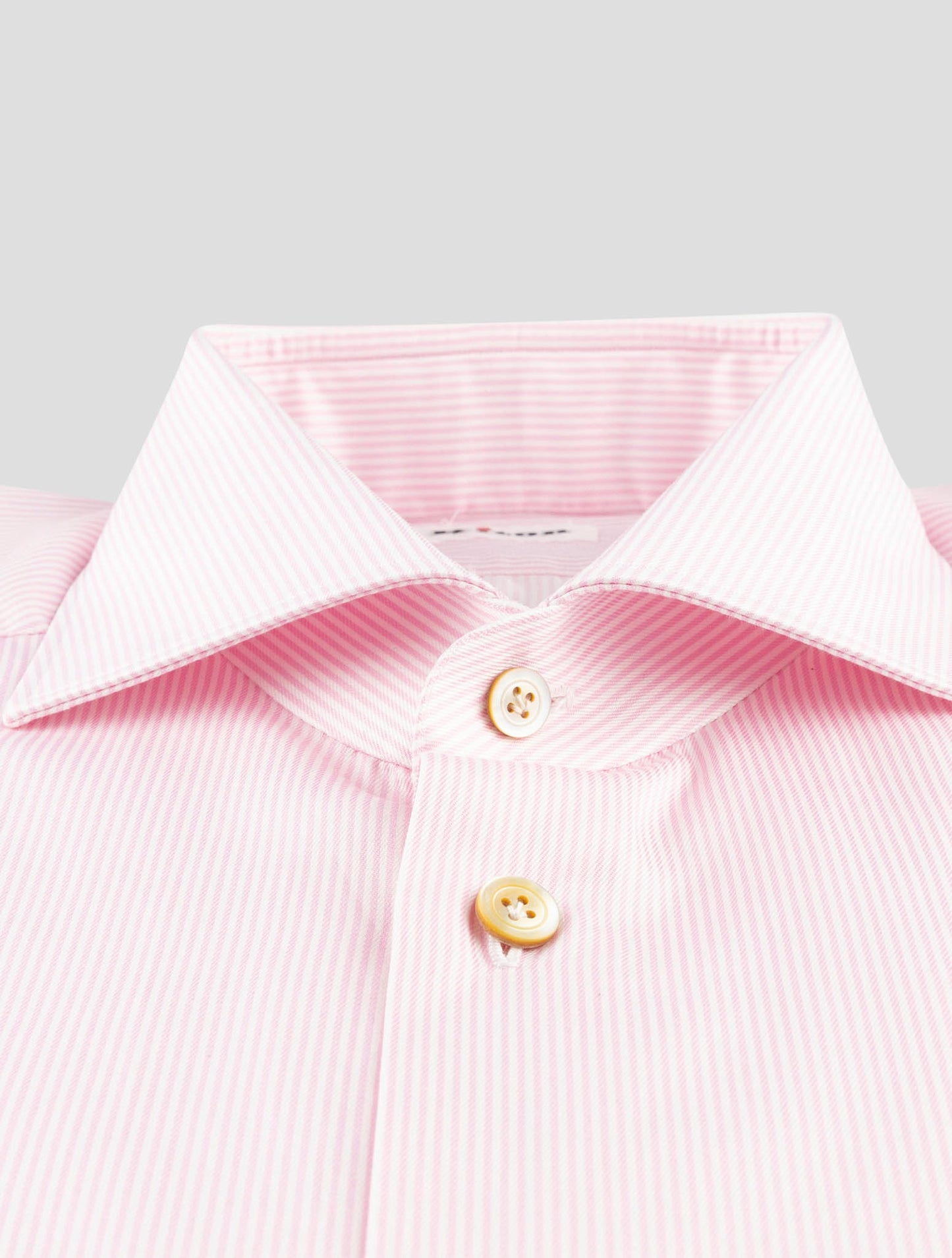 Kiton Pink Cotton Shirt