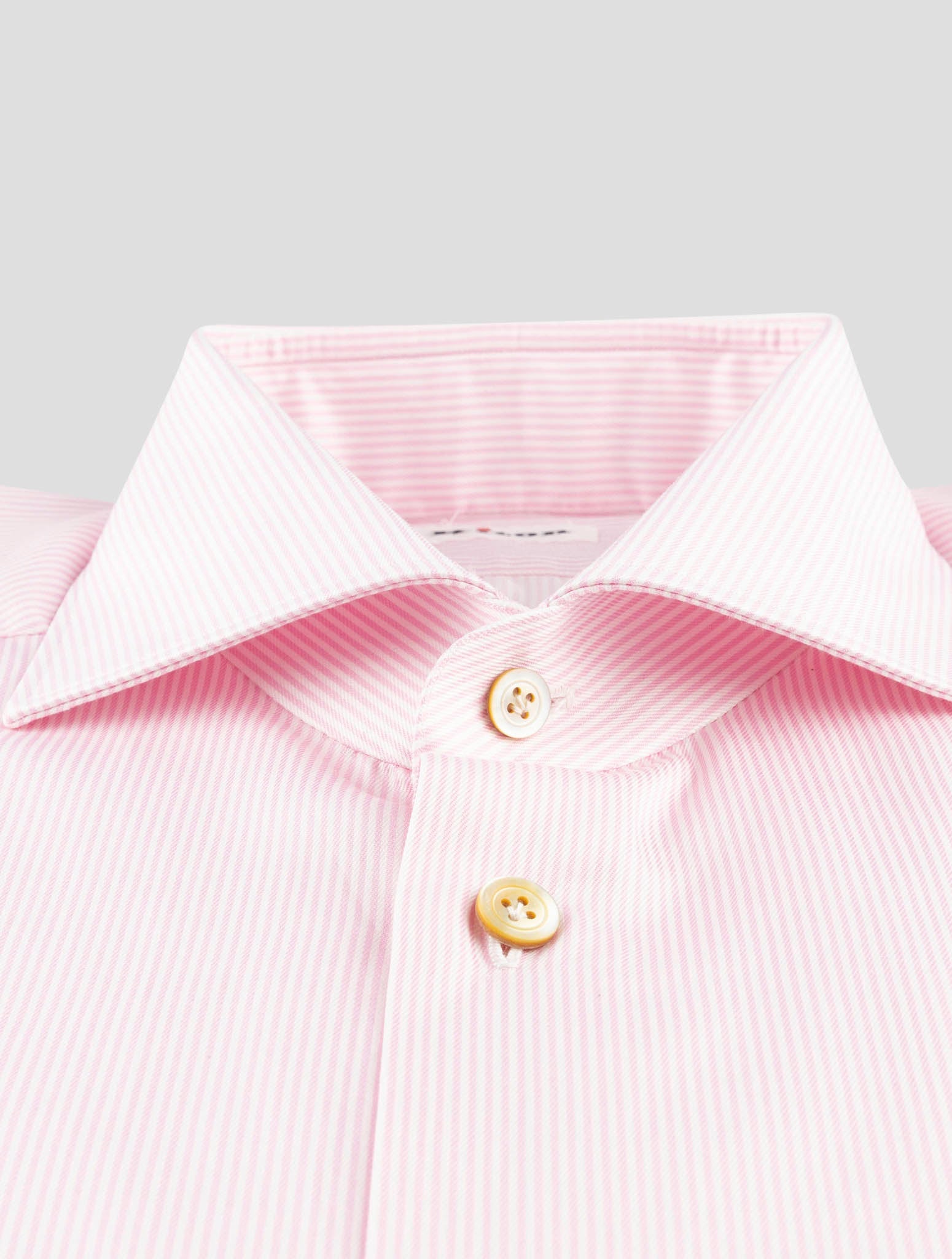Kiton Pink Cotton Shirt