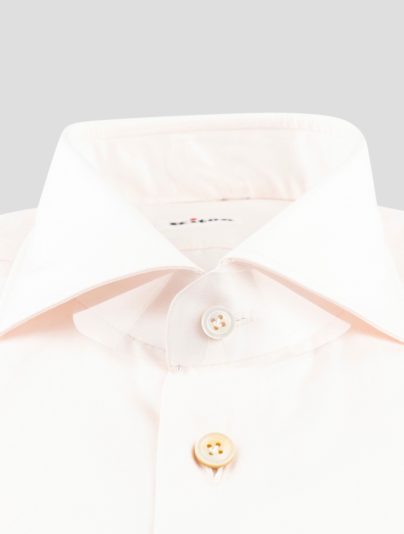 Kiton White Cotton Shirt
