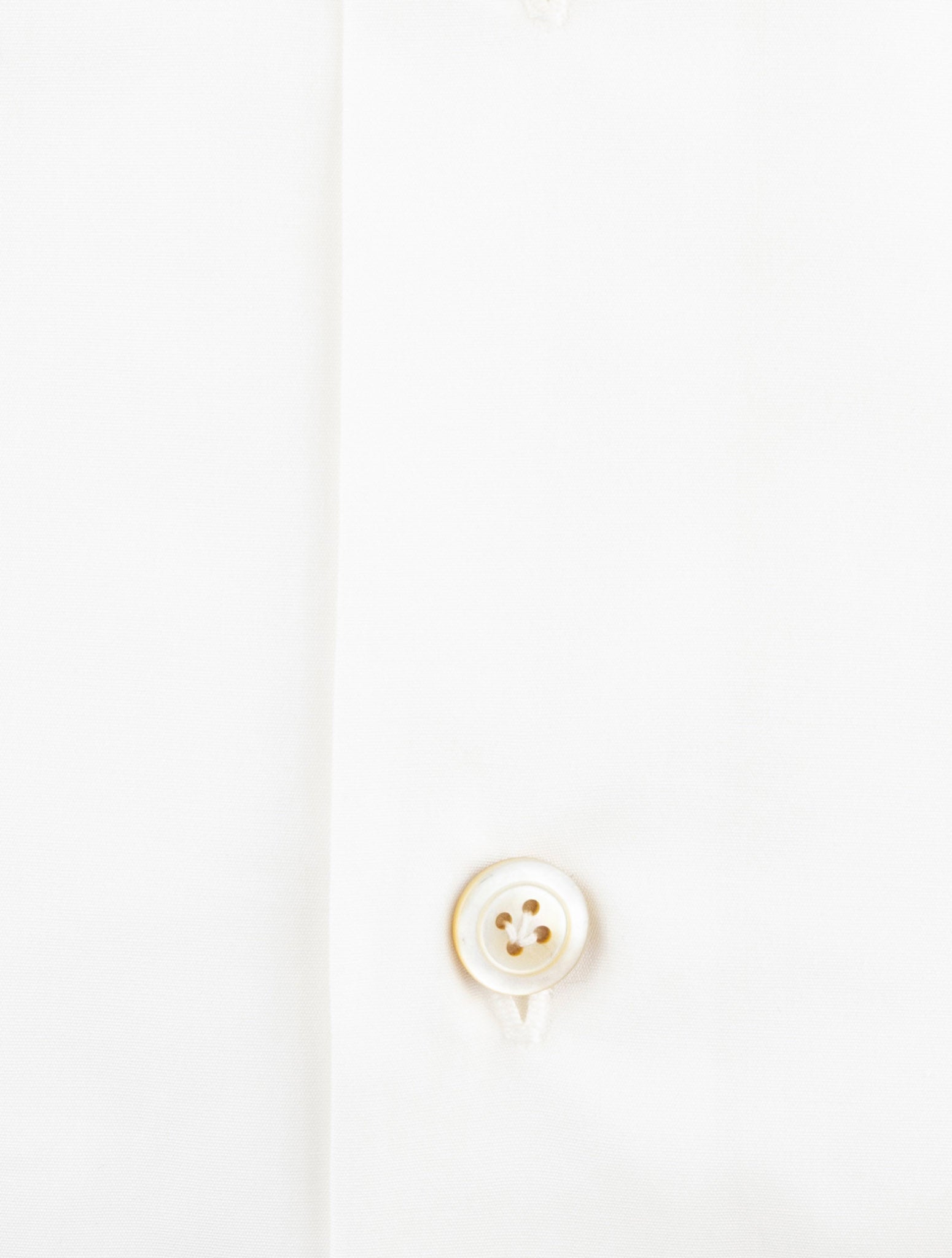 Kiton White Cotton Shirt