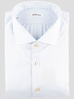 Kiton Light Blue Cotton Shirt